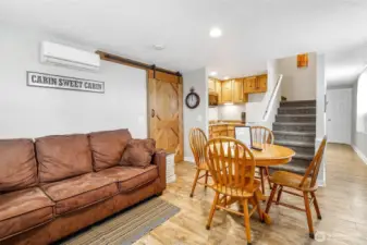 Inside additional shop quarters.