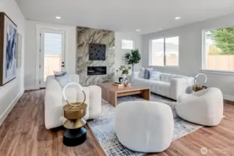 Plenty of space to unwind and relax