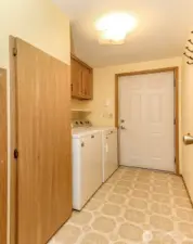 Laundry Area by back door