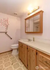 Hallway Bathroom