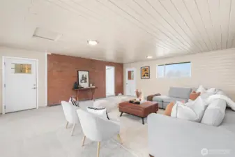 Bonus space offers access to deck and exterior of unit.