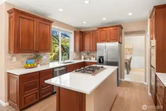 Lots of cabinet space