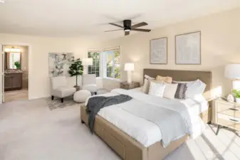 Spacious Primary Bedroom