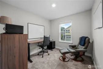 Flexible bedroom spaces perfect for guests, hobbies, or home office needs.