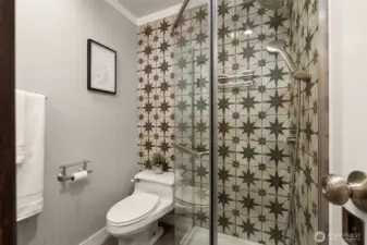 Bathroom on upper level