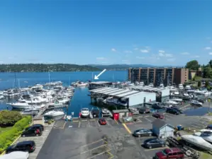 Slip is located near the end of D dock allowing for the ease of "in and out" of the marina