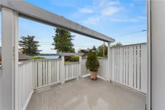 Deck off primary bedroom!