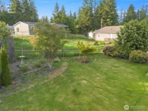 Open grassy area.