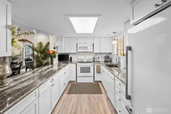 Lovely updated kitchen