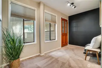 Stylish entry