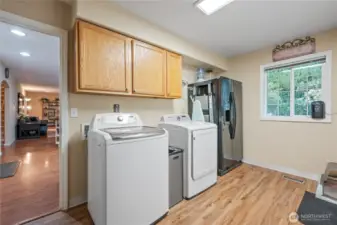 Laundry/Utility/Mud Room goes into the garage.