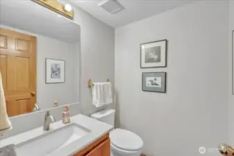 Main level 1/2 bath.