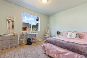 bedroom, good sized and bright