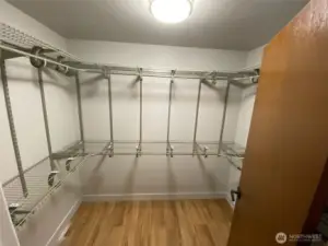 Walk in closet