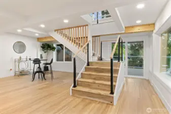 Stairs to the basement