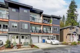 Welcome to this newer construction home where modern and convenience collide. New home conveniently located near downtown, schools and highway access. One-car garage and driveway parking.