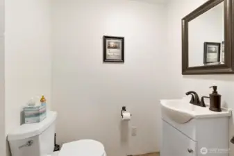 1/2 Bath lower level