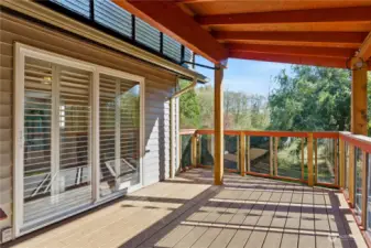 Back Patio off of Dining Room