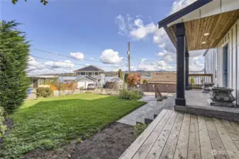 Amazing view from your front deck and watch Sea Planes Land