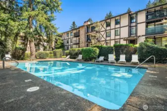 Seasonal HOA swimming pool