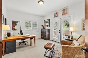 4th Bedroom / Home Office with Porch