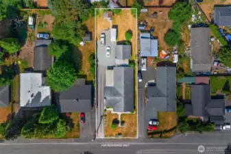 Approx. Property boundary lines - buyer to verify