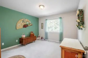 Bedroom #2 with walk-in closet