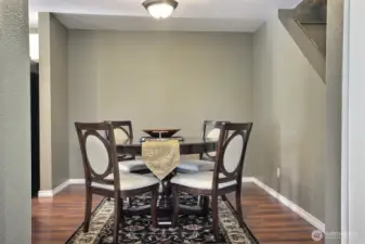 Enter into the Dining Area