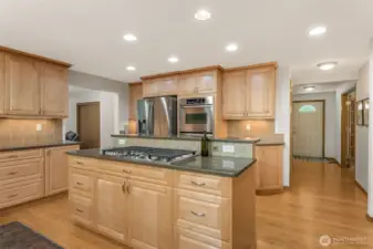 You have to see this kitchen to believe it. There is an incredible amount of storage here.