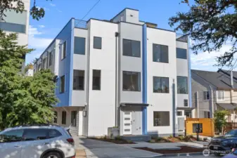 Contemporary design meets urban convenience in this striking new construction community featuring bold architectural lines and private entries.