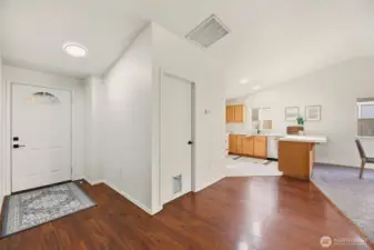 Laundry room centrally located