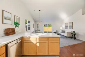Counter space for all your entertaining needs