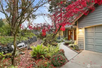 Beautiful front gardens!