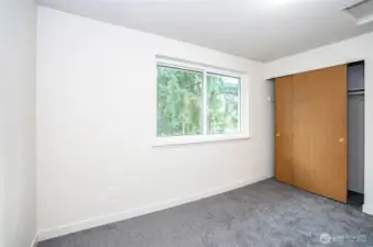 Comfortable guest suite located on the upper level.