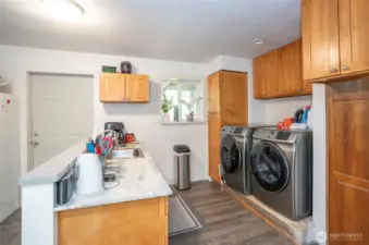 Another perspective of the mother-in-law suite kitchen.