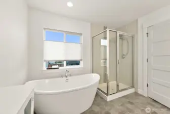 Lovely, spacious, peaceful primary bath!