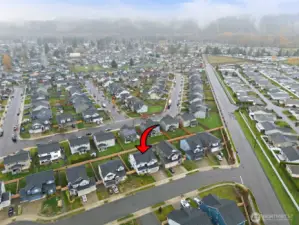 This is a lovely neighborhood at the foothills in Orting.