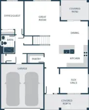 Photographs are for illustrative purposes only. Features, finishes, interior/exterior colors, landscaping and floorplan shown may vary from actual homes built