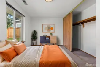 Another view of the primary, virtually staged