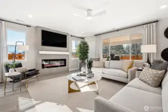 Model Home actual photos.