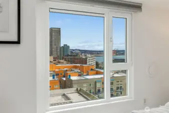 Bedroom with a view.