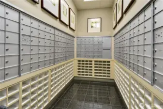 Mail Boxes for 240 condos.
