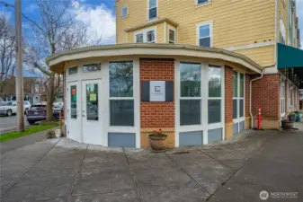 Largest commercial space for the building!