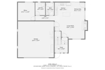 Main Floor floorplan.