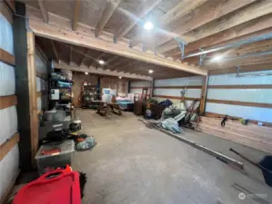 Lower level of garage. Plenty of room for your ?