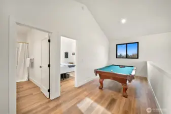 Upper level of main house