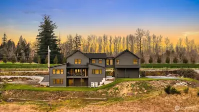 View from back of house