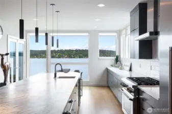 Incredible entertaining spaces