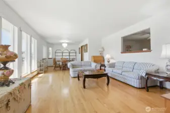 Living room view