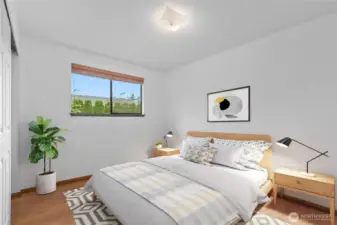 Bedroom 1 - virtually stage